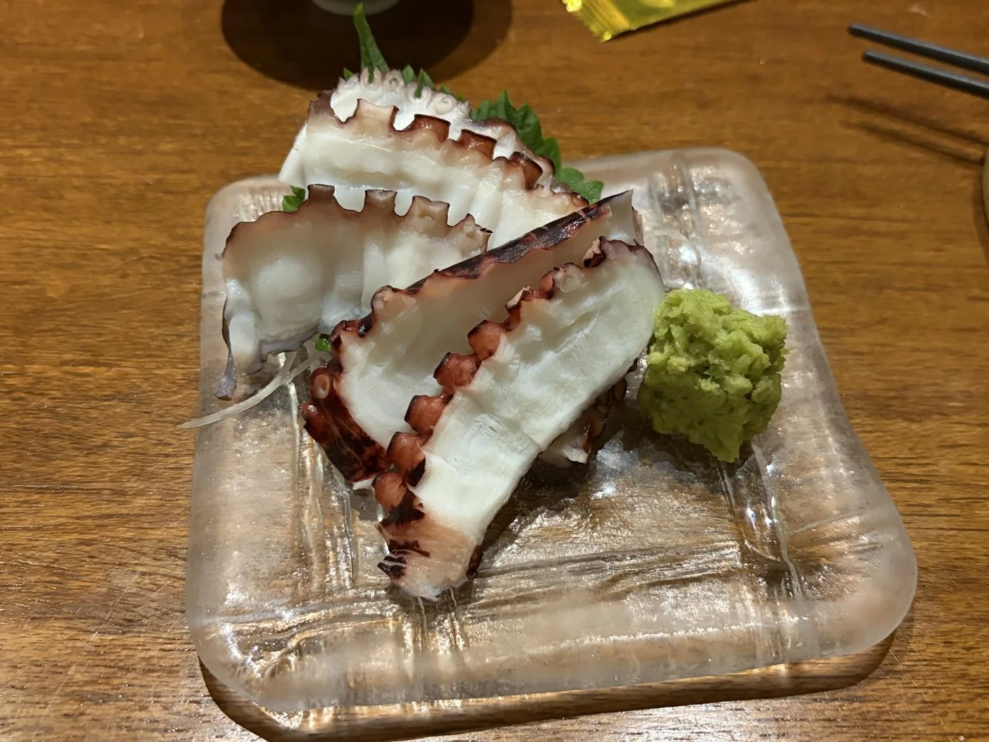 Kyu Izakayaのタコ刺身